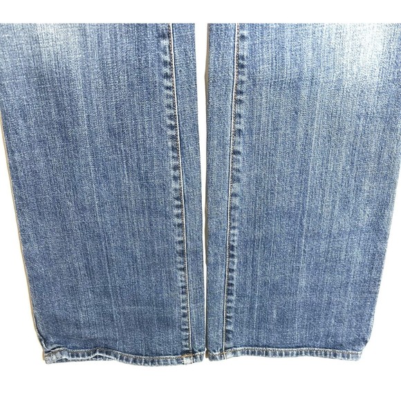 7 FOR ALL MANKIND -  Bootcut Womens Jeans Blue Denim - Size 27 X 33 PreOwned - Picture 8 of 8